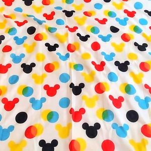 Mickey Mouse Shower Curtain Jumping Beans by Kohls 71x70-12 ring-bold colors